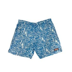 Vineyard Vines Bathing Suit, Size M, Blue